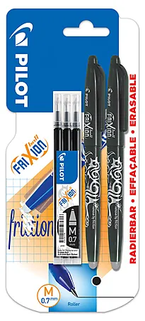 Geleroller PILOT Frixion ball sett sort