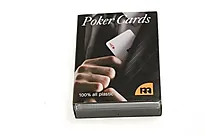 Kortstokk poker 100% plast