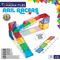 Byggesett MAGNA-TILES SmallRailRacer(33)