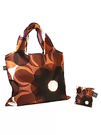 Handlenett i nylon Blomst 43x34cm
