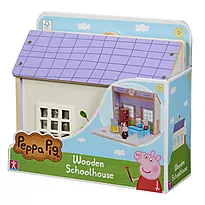 Skole i tre Peppa Gris med figur