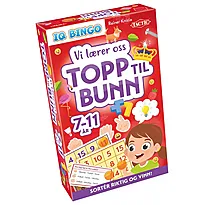 Vi lærer oss topp til bunn IQ Bingo