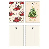 Merkelapper 6pk 2 design bil/tre