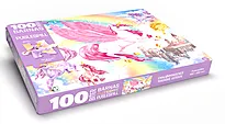 Puslespill enhjørningens rike 100 biter