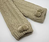 Lesesokk ARK strikk lys beige
