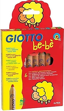 Fargeblyanter Giotto be-be 6pk
