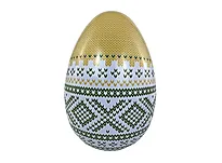 Påskeegg Marius 18 cm Gul