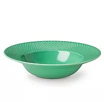 Tallerken dyp Ø24.5 cm grønn