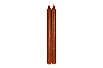 Kronelys 29cm karamell