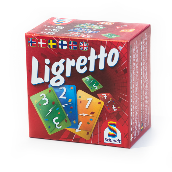 Ligretto rød – spill fra Ark