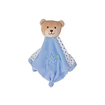 Koseklut bamse blå 28 cm