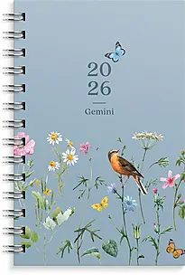 Lommekal GRIEG Gemini 2026 Trend blomst
