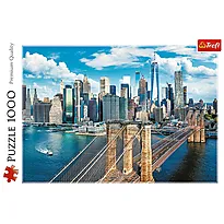 Puslespill 1000 Trefl Brooklyn Bridge