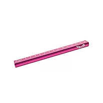 Linjal Tri metall 15 cm rosa