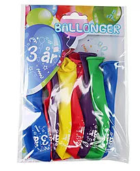 Ballonger 3 år 8pk ass
