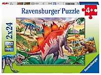 Puslespill 2x24 Jurassic dyreliv