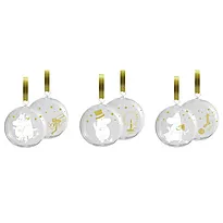 Dekorasjonskuler Sparkling Mummi Ø7cm