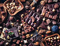 Puslespill 2000 Sjokolade og karameller