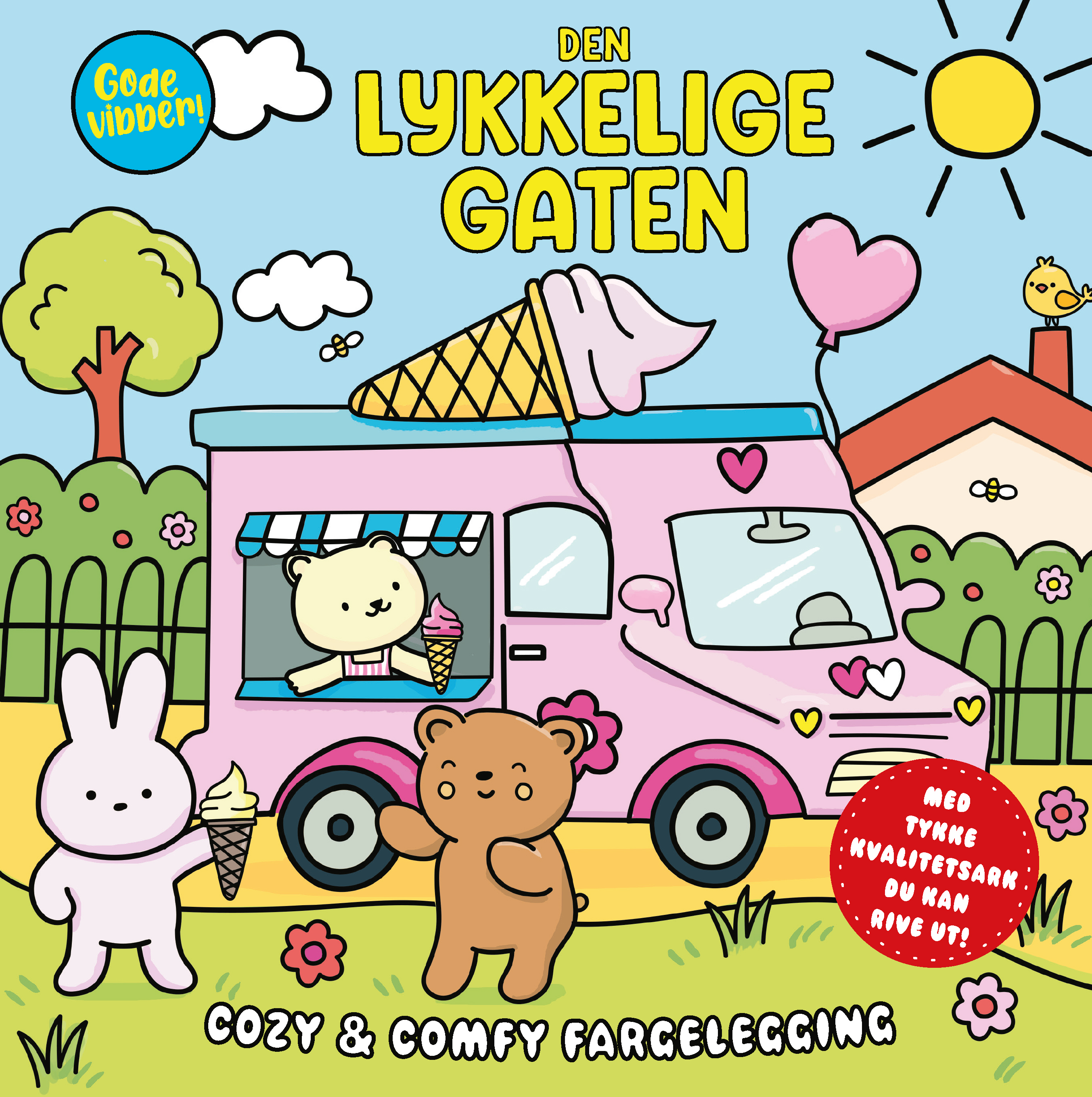 Fargelegging Lykkelige gaten (Sam Jayne)