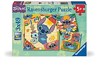 Puslespill 3x49 Disney Stitch Aloha