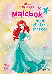 Malebok WD Prinsesser Ariel