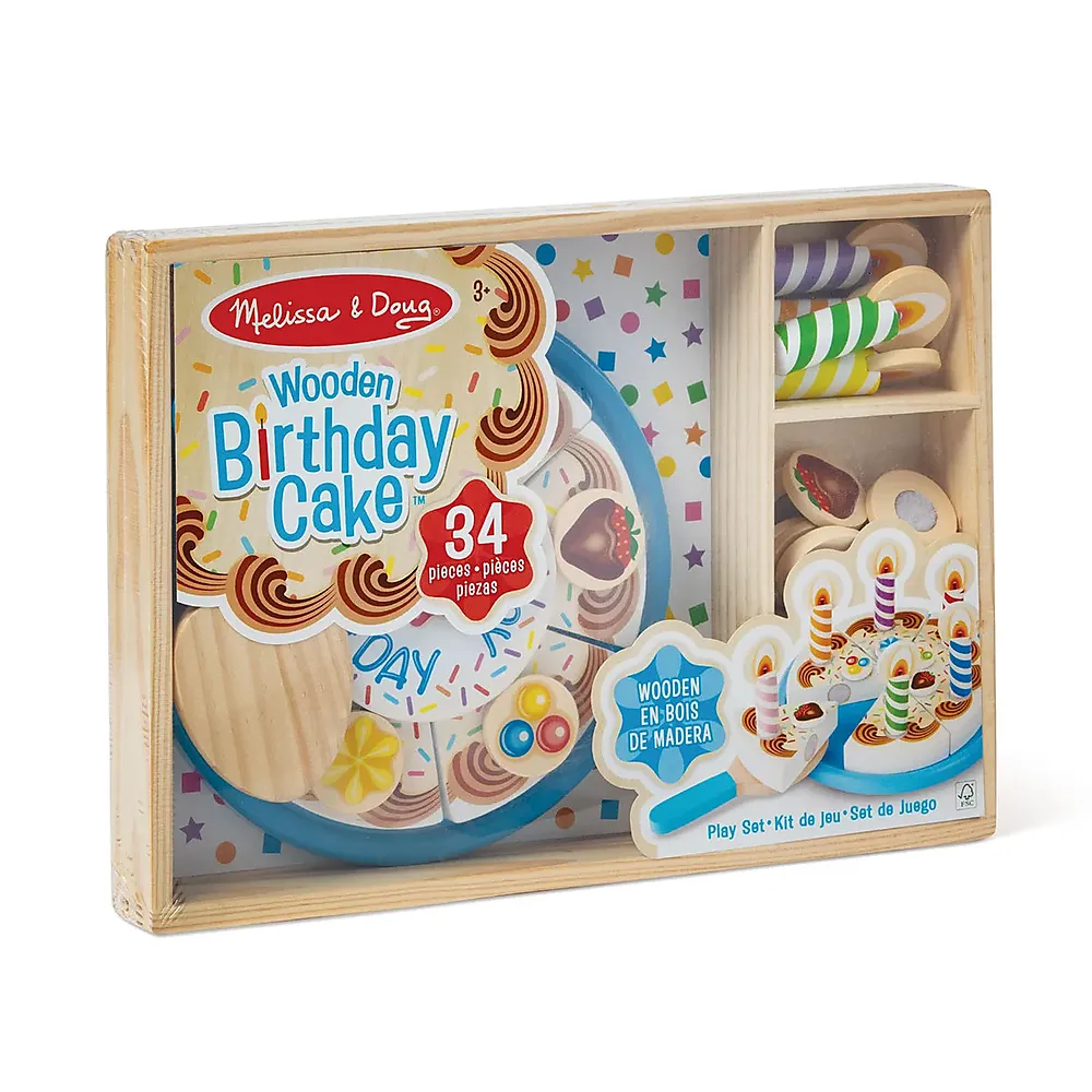 Treleke bursdagskake
