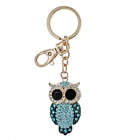 Nøkkelring bag charm ugle