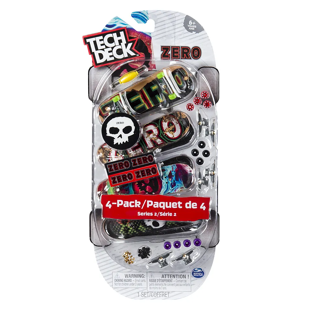Fingerbrett Tech Deck Skate 4pk ass.