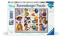Puslespill 100 Disney Multicharacter