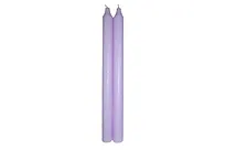 Kronelys 29cm lavendel
