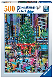 Puslespill 500 Rockefeller jul