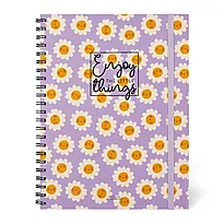Notatbok Spiral A4 Trio Daisy