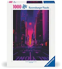 Puslespill 1000 New York i neon