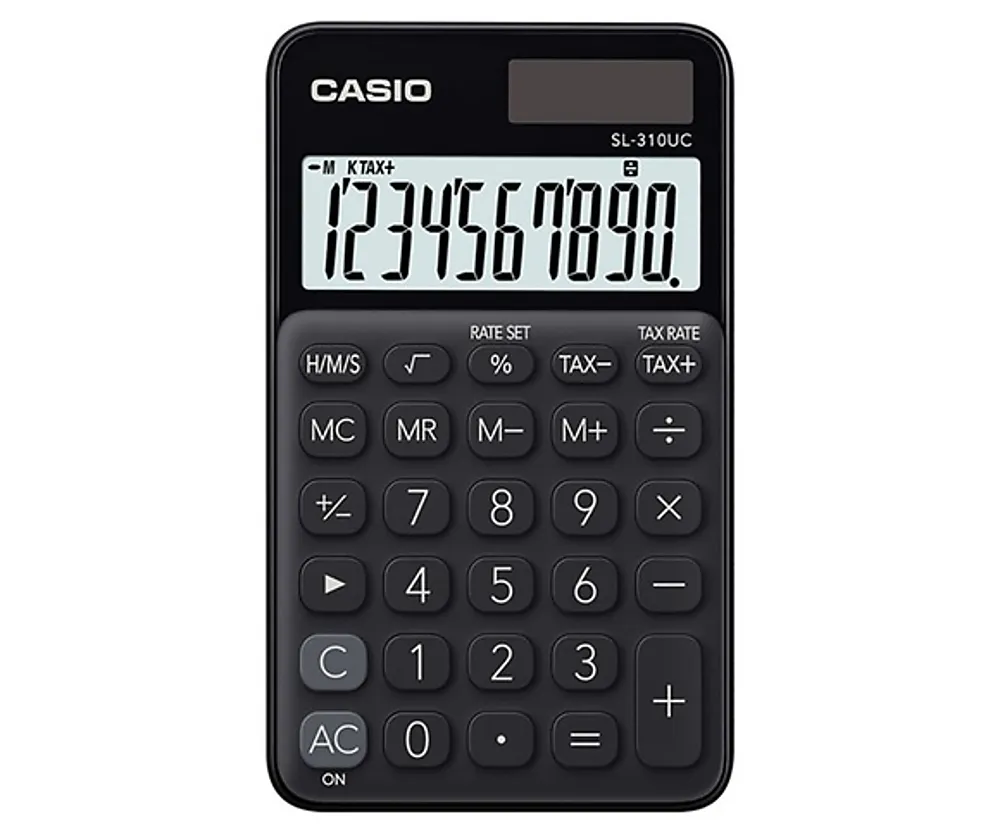 Bordregner CASIO SL-310UC sort
