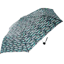 Paraply Feather, sort - Eco Chic