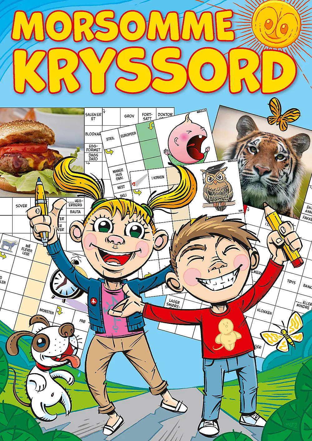 Aktivitetshefte morsomme kryssord