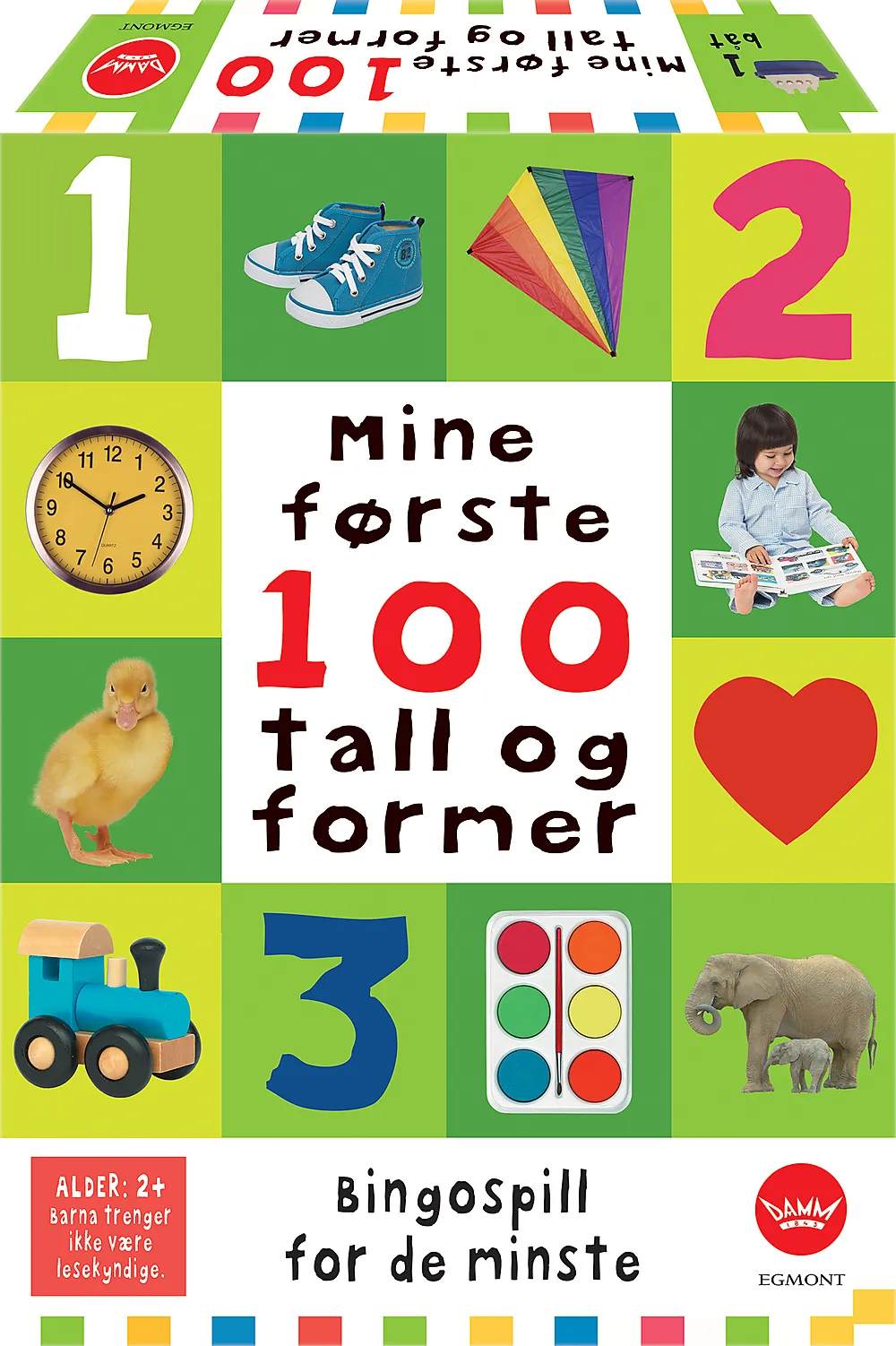 Mine 100 tall og former spill