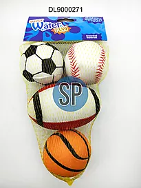 Vannballer sett 4 pk.
