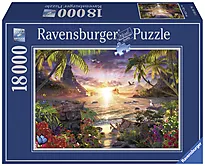 Puslespill 18000 Paradis solnedgang