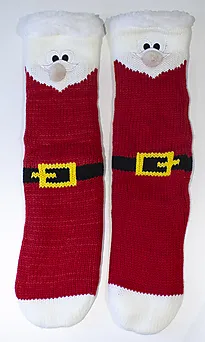 Lesesokk jul ARK nisse rød