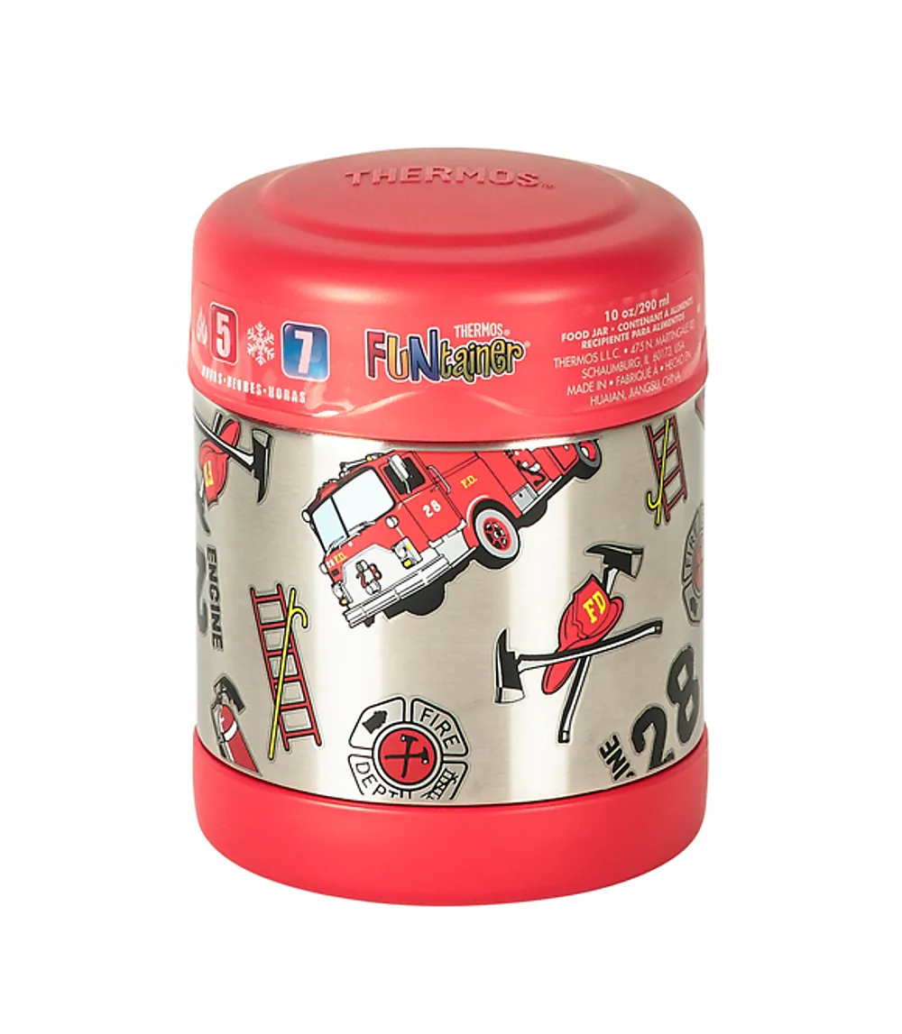 Mat-termos Thermos 290 ml brannbil/rød