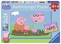 Puslespill 2x24 Peppa Gris