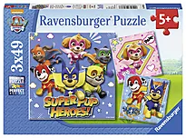Puslespill 3x49 Paw Patrol superhelter