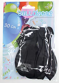 Ballonger metallic 8pk sort