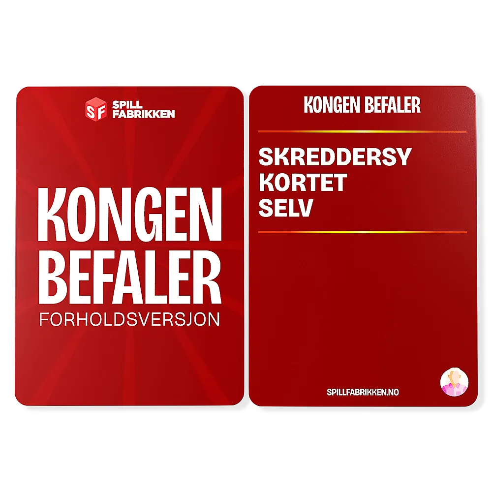 Kongen befaler Forholdsversjon
