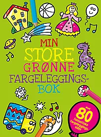 Min store grønne fargeleggingsbok