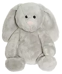 Bamse Teddykompaniet 25 cm kanin grå