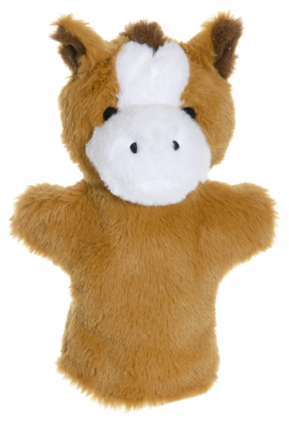 Bamse Teddykompaniet 28cm hånddukke hest
