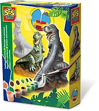 Gipssett SES støp og mal dinosaur