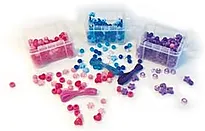 Perler i boks 3 ass.